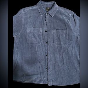 Heavy weight material Button up